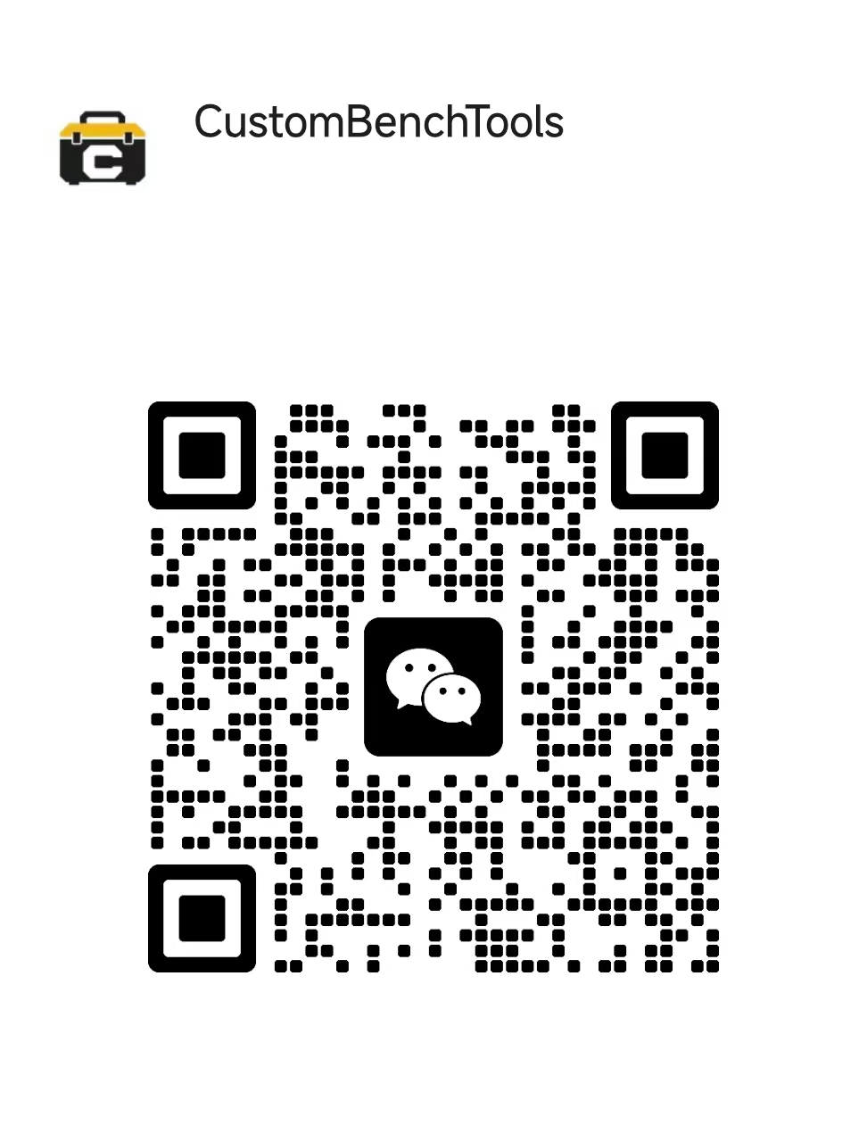 CustomBenchTools WeChat QR code